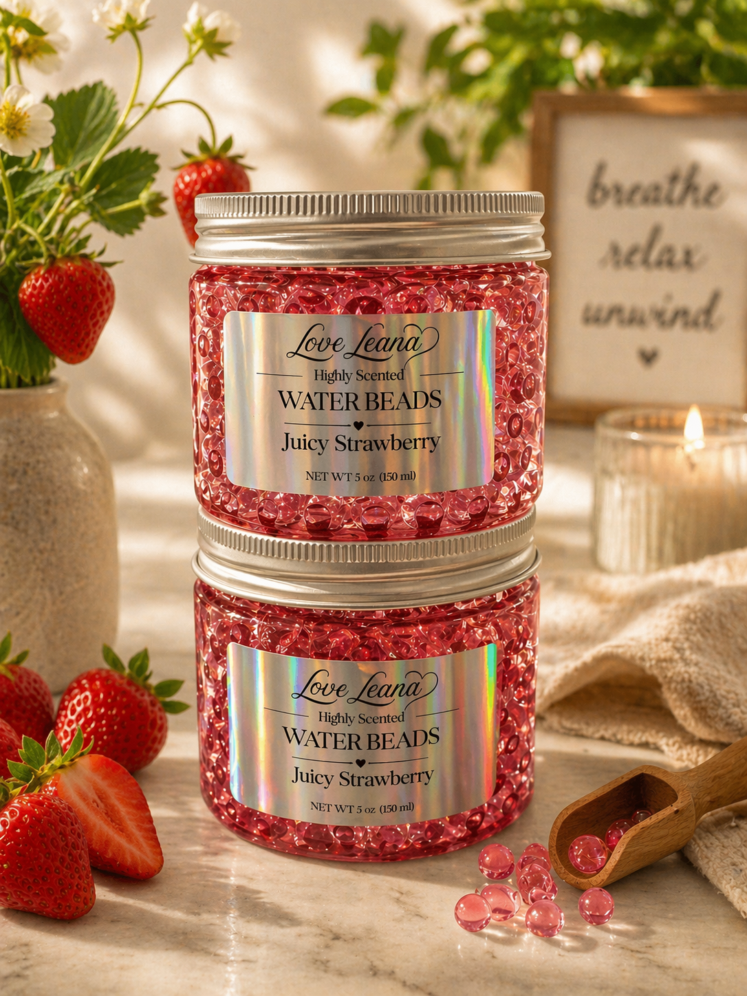 Highly Fragrant Water Beads