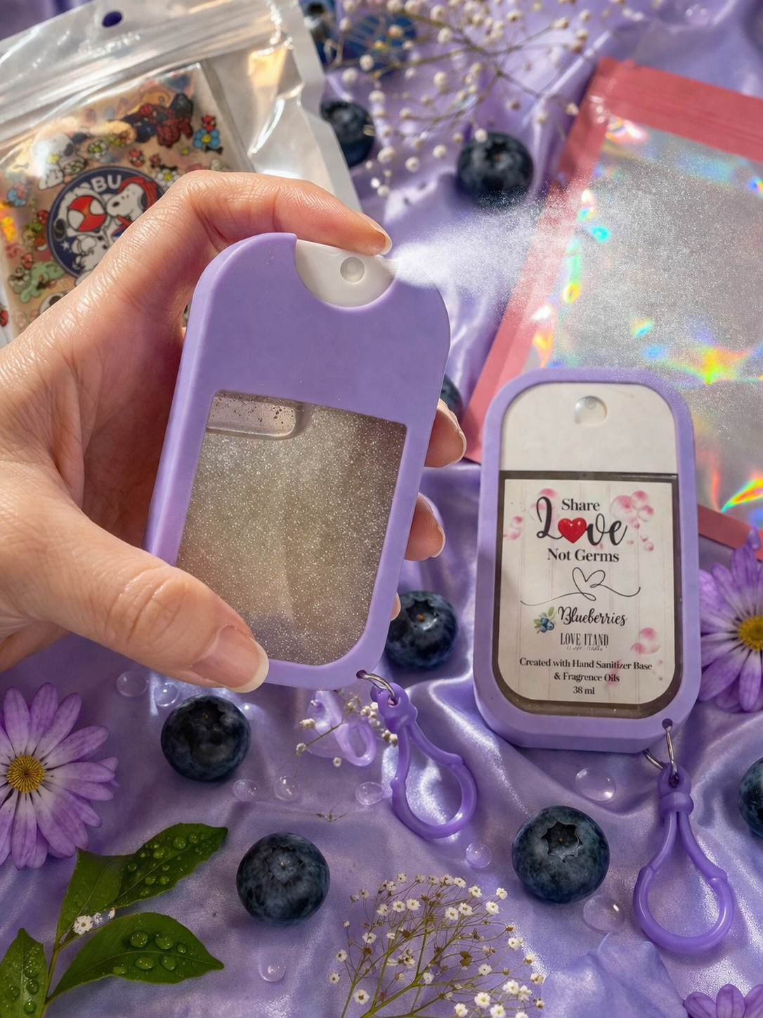Spray Hand Sanitizer Bottles