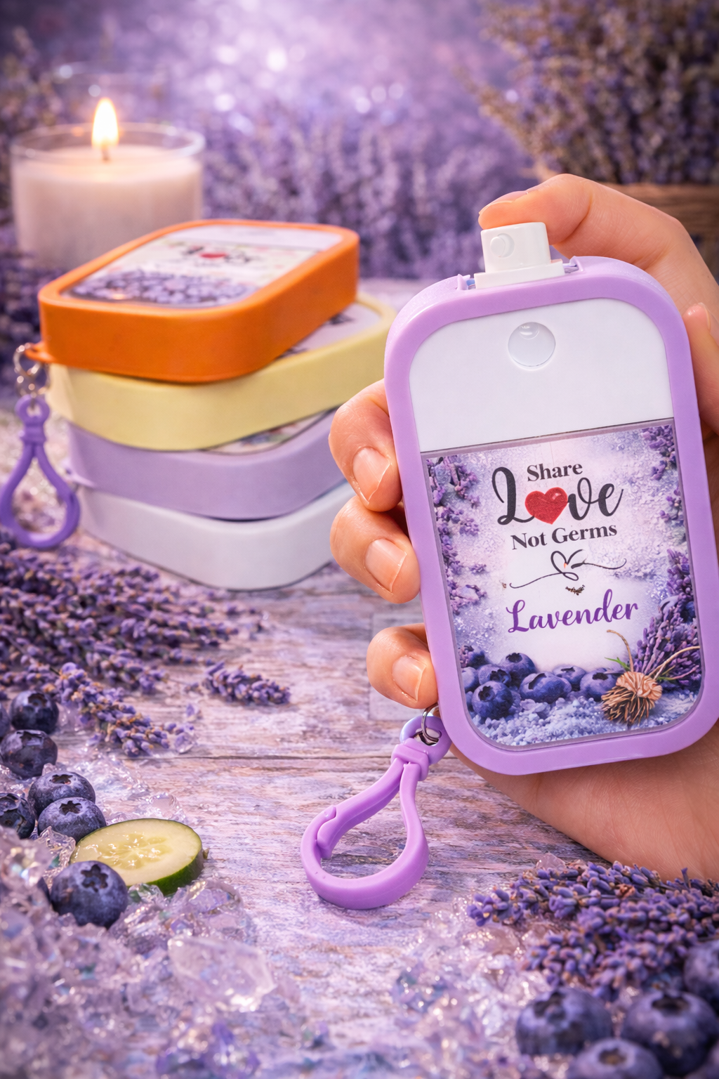 Spray Hand Sanitizer Bottles
