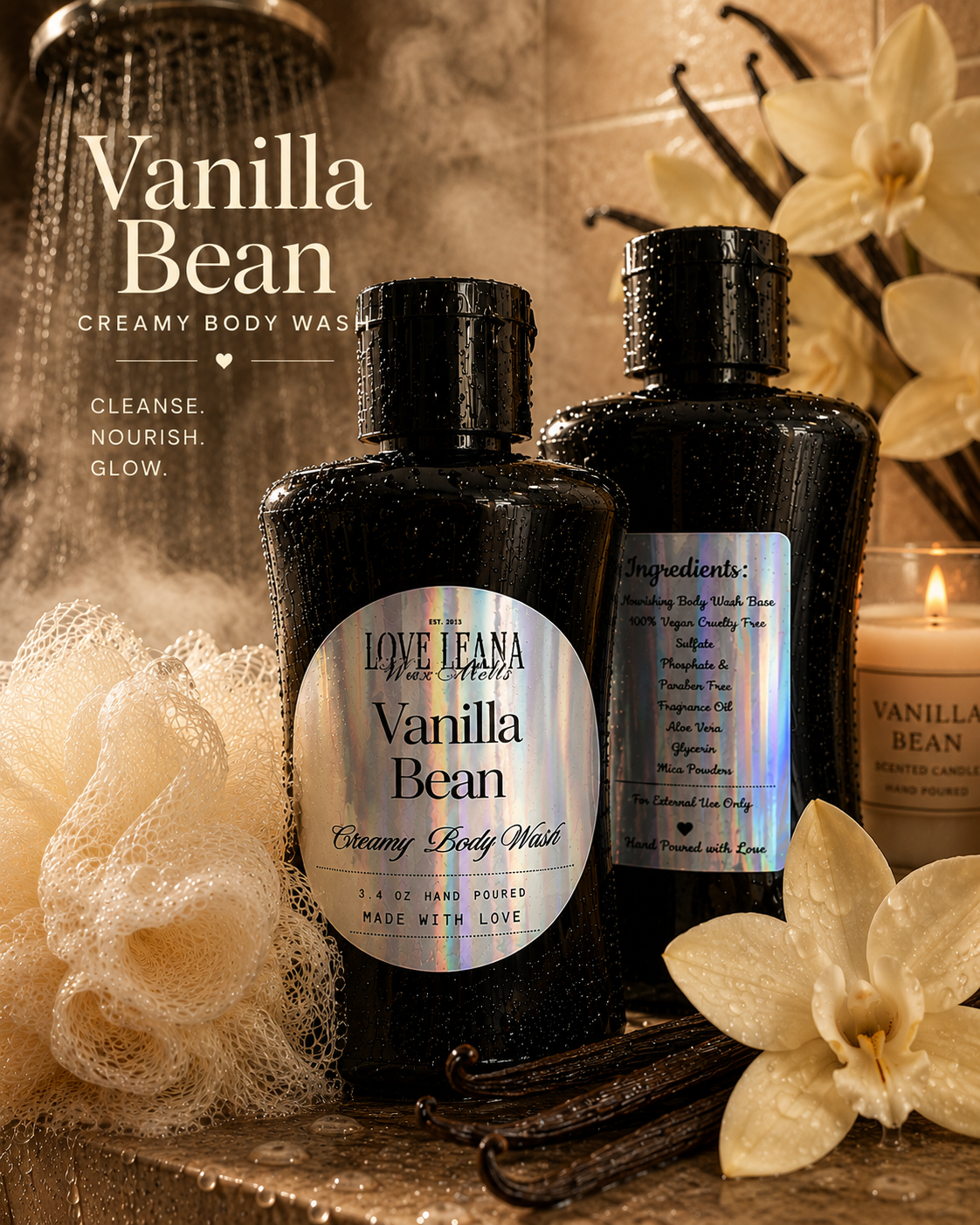 Hand-Poured Body Wash