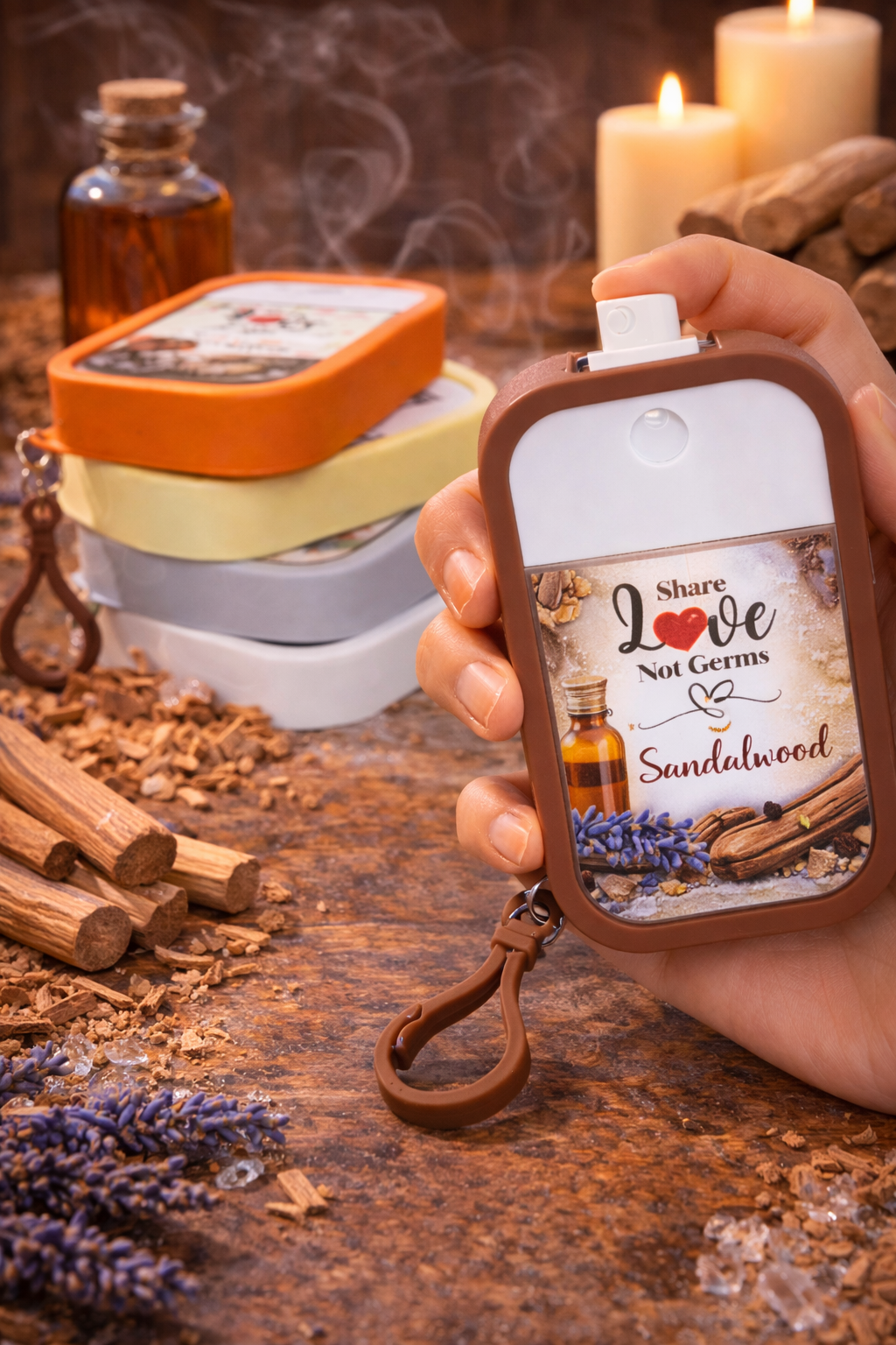Spray Hand Sanitizer Bottles