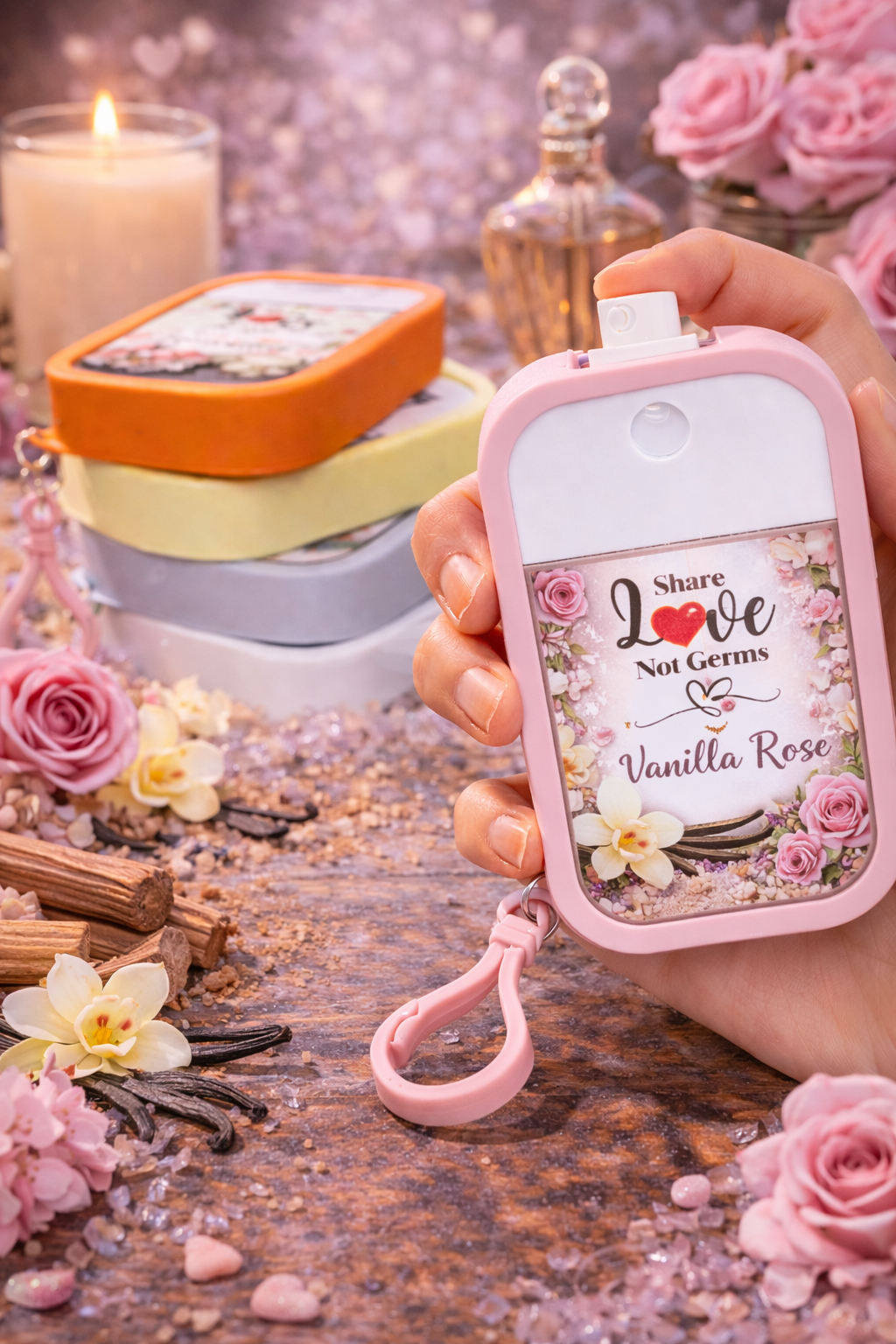 Spray Hand Sanitizer Bottles