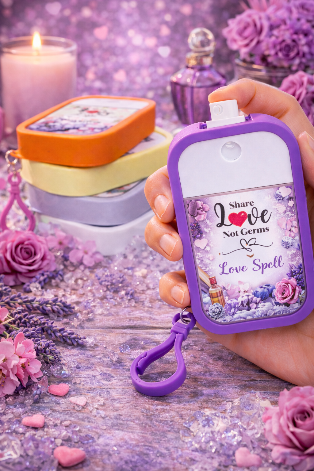 Spray Hand Sanitizer Bottles