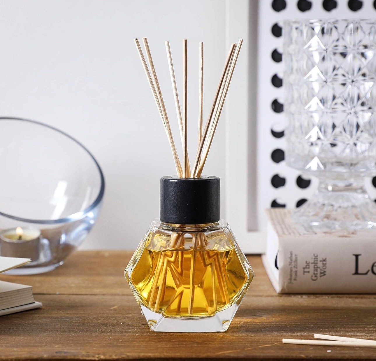 Reed Diffuser: Custom Fragrance Oil, Aromatherapy Room Booster