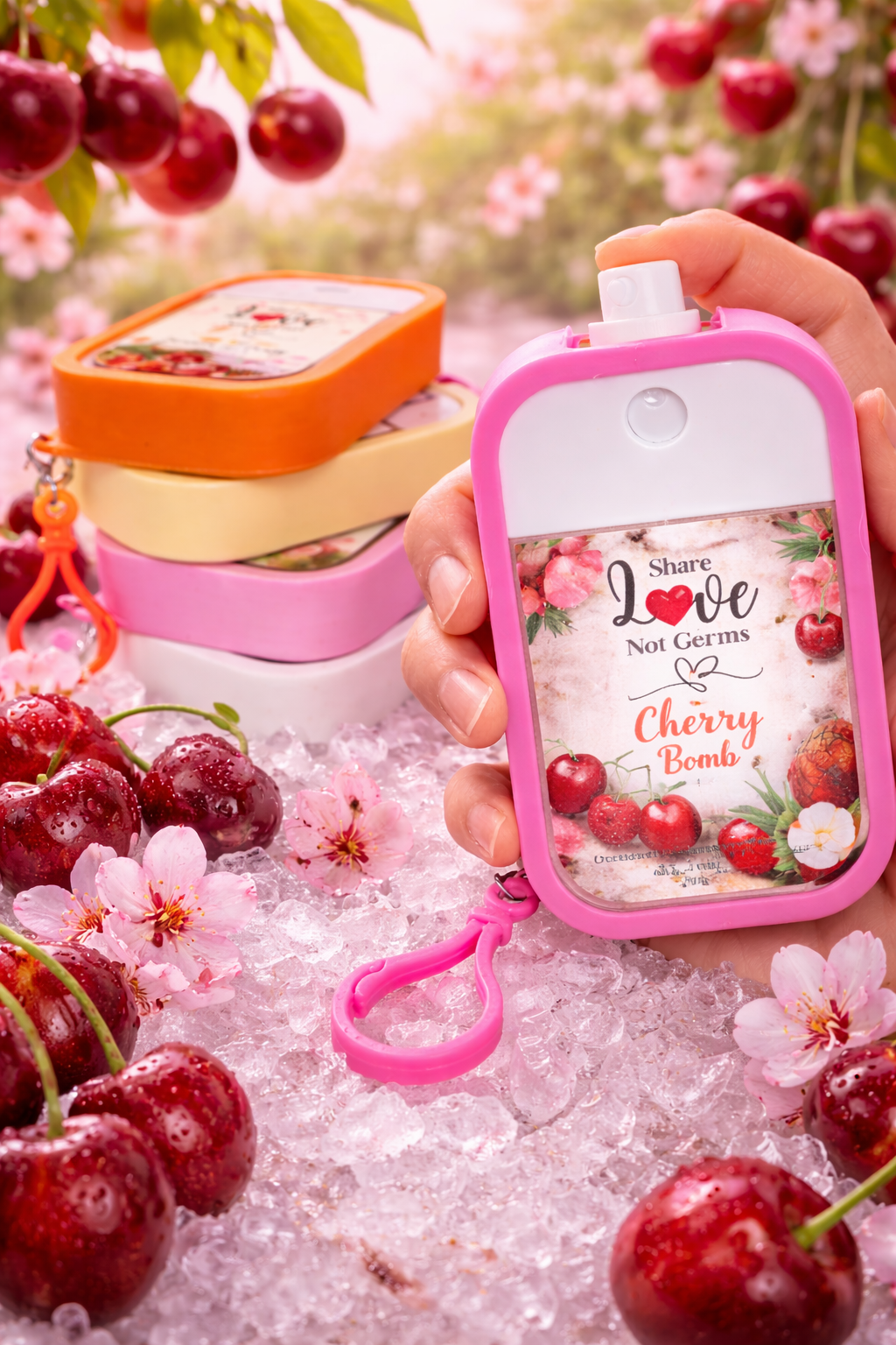 Spray Hand Sanitizer Bottles