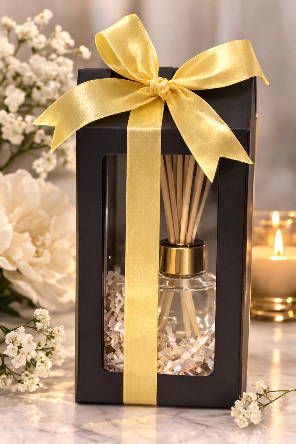 Reed Diffuser: Custom Fragrance Oil, Aromatherapy Room Booster