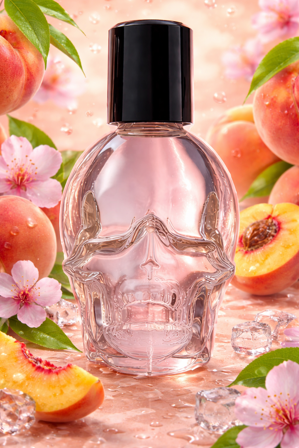 Roll on Skull Perfume Bottles
