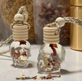 Glass SKULL Car Diffuser